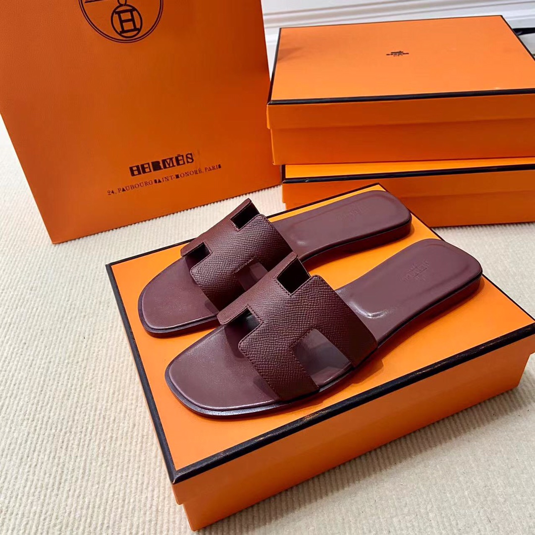 에르메스 올수공 오란 슬리퍼 샌들 앱송 13